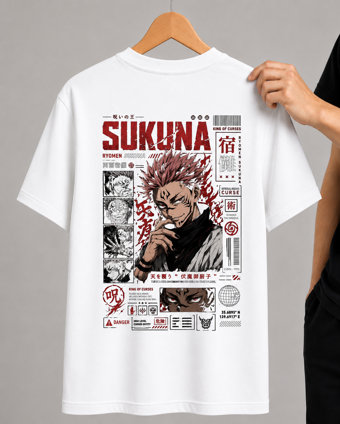 Sukuna Oversized T shirt