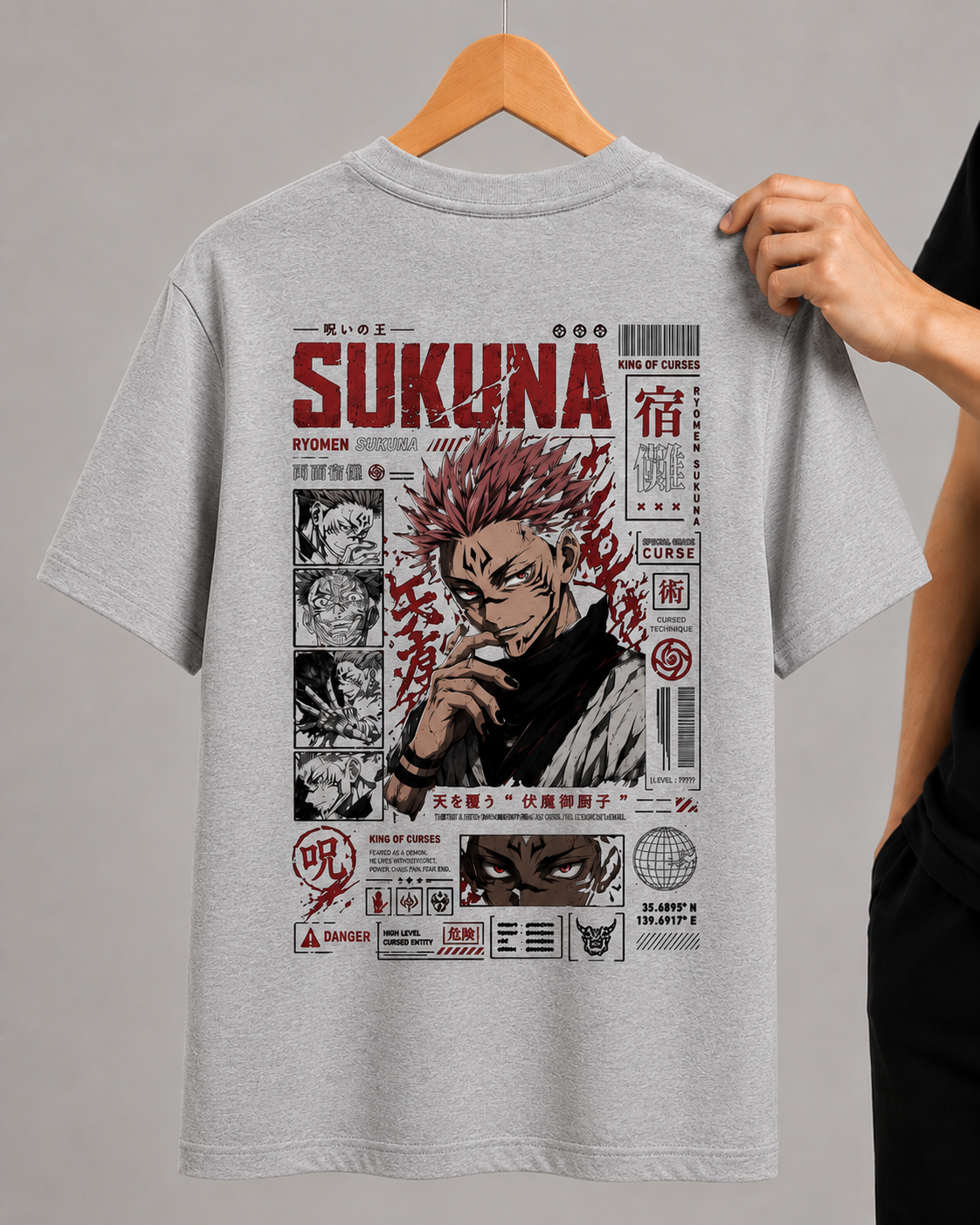 Sukuna Oversized T shirt